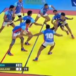 カバディの発祥国インドが魅せた準決勝での神業フ#hot6