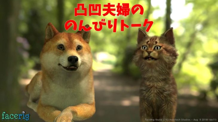 #2.1 驚きのお知らせ ねこ姐と犬君「凸凹夫婦の　のんびりトーク」