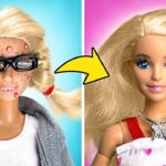 驚きの大変身！お人形を美人にしてあげよう🤯